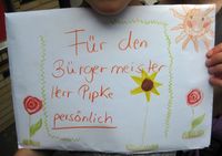 Brief an den Bügermeister